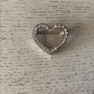 Heart pin